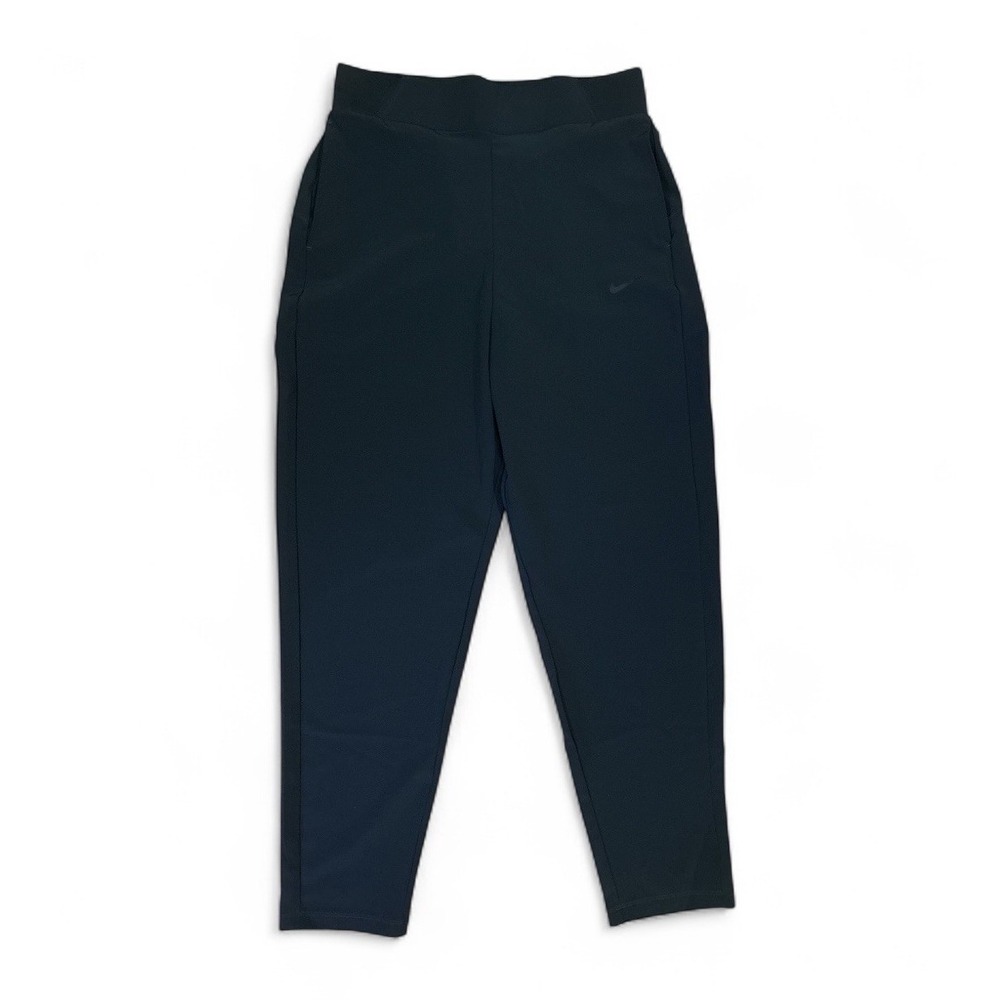 Nike Dri-FIT Mid-Rise Capri Pants CU4321-070 Black/Gray Womens Medium